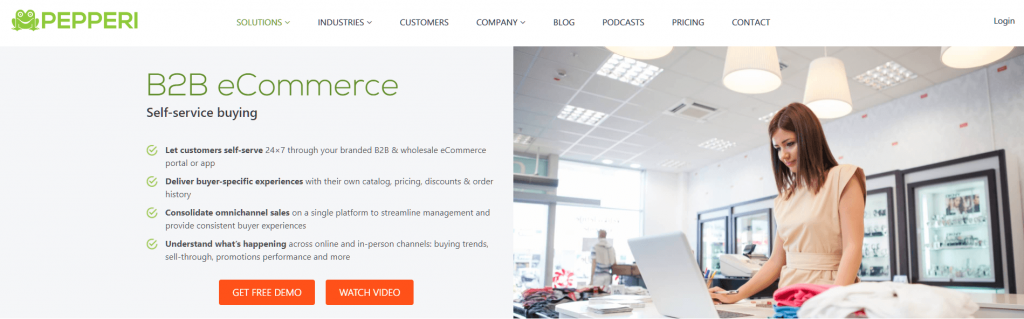 PepperiB2Beコマースプラットフォーム