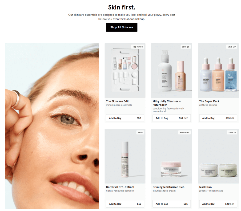 Design del sito Web più lucido