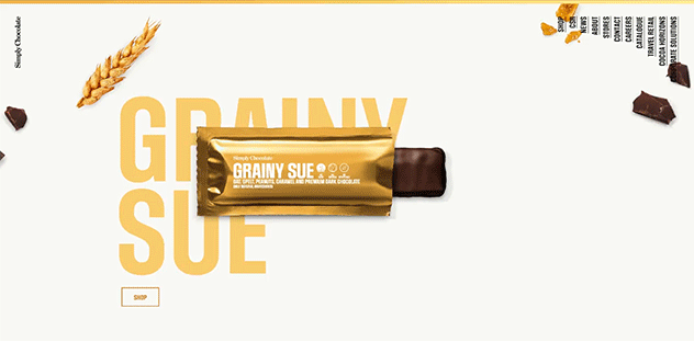 Semplicemente ragnatela di cioccolato