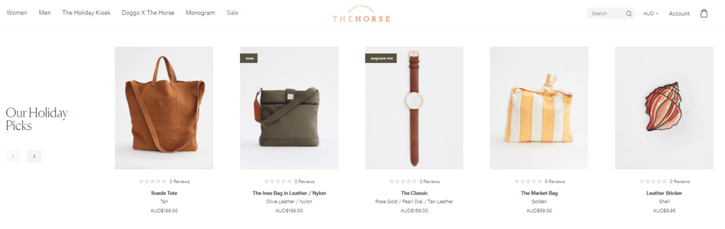 Il cavallo ha presentato i prodotti