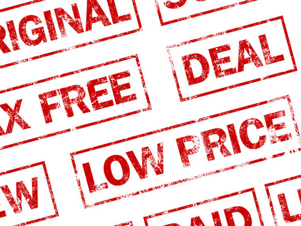 쇼핑 우표 세트