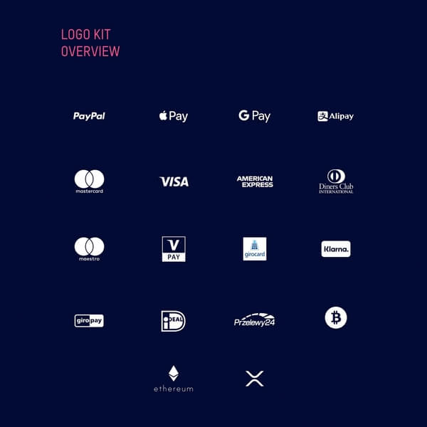 전자 상거래 금융 로고