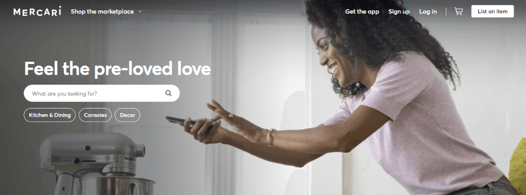 Сайт Меркари