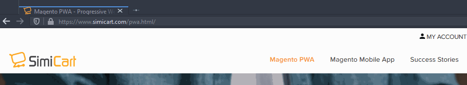 SimiCart PWA