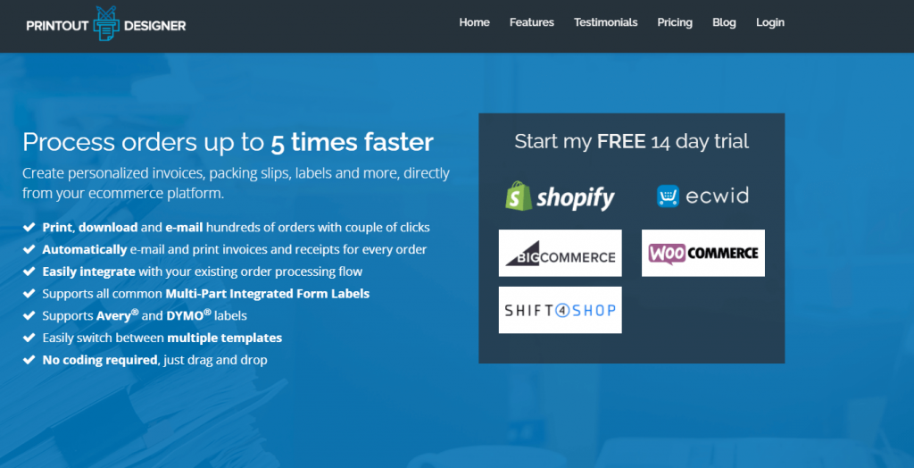 인쇄물 디자이너 주문 프린터