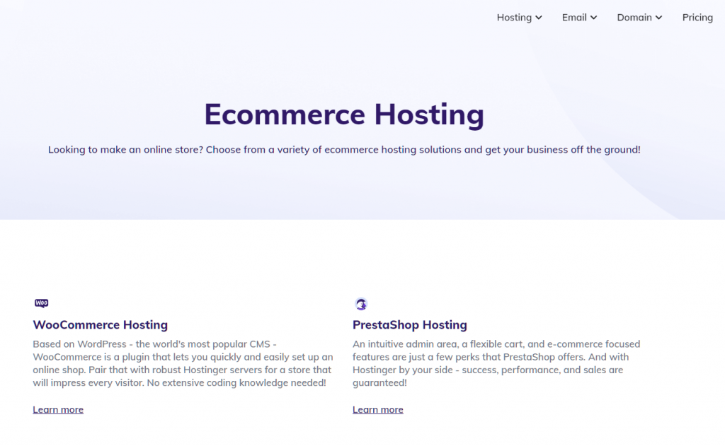Hostinger-Hosting
