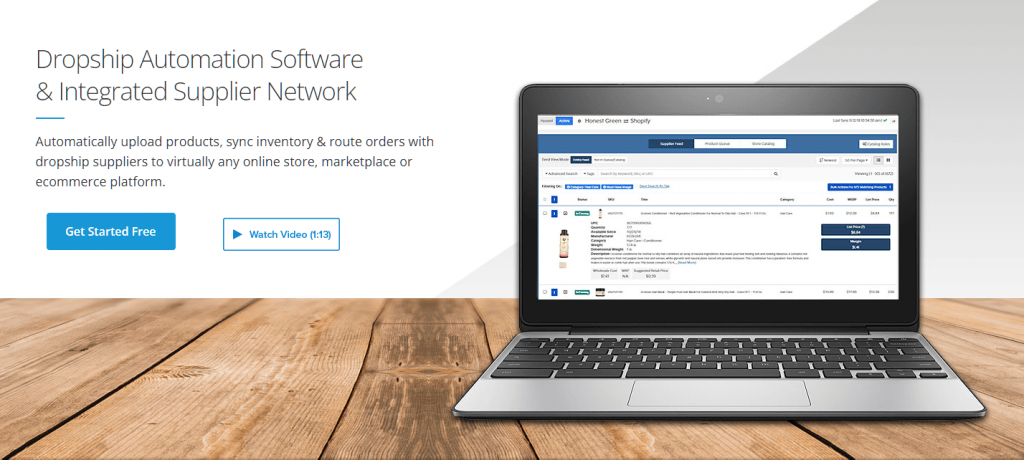 Dropshipping der Inventarquelle USA