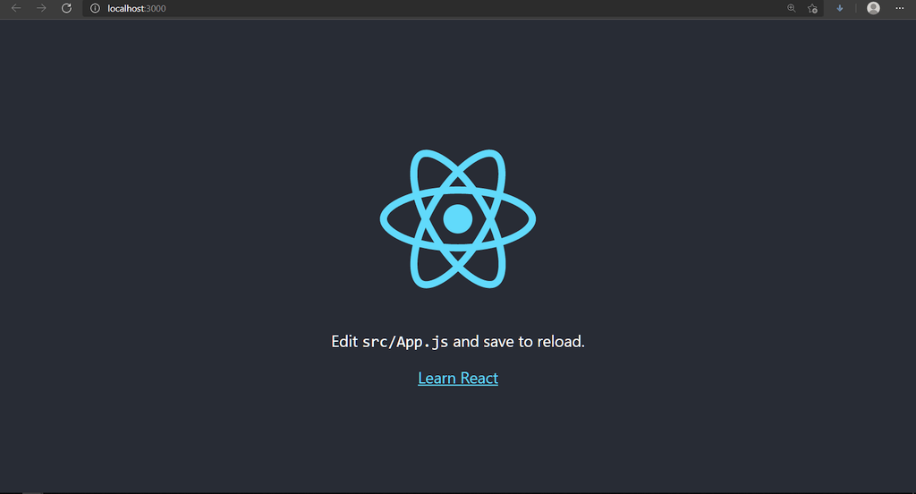 반응 앱 데모 만들기