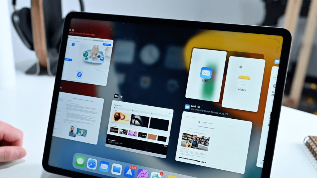 iPAD OS15 multitarea