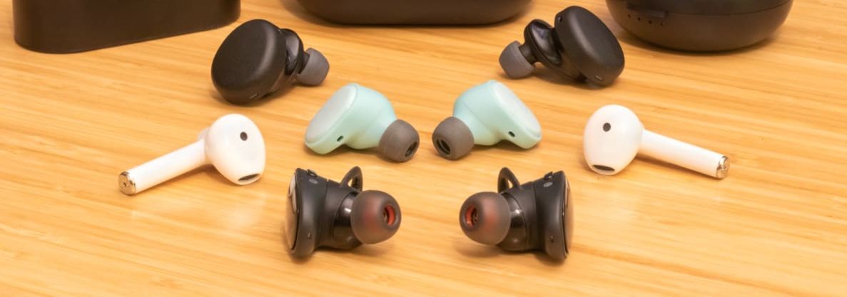 Bezprzewodowe słuchawki douszne