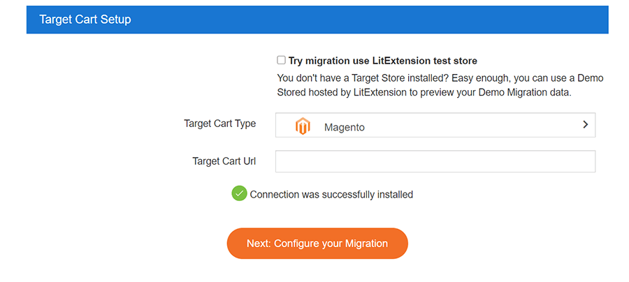 siapkan keranjang target