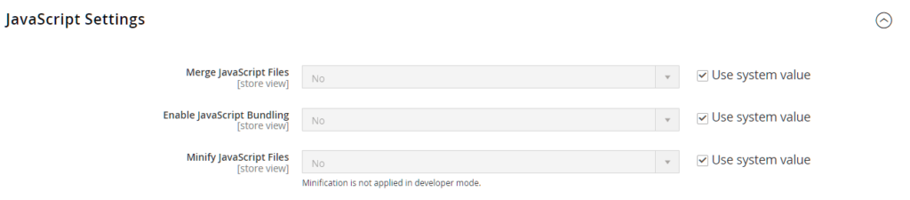 Regroupement Magento JS