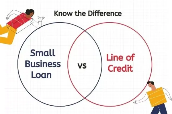 小企業貸款和信用額度之間的區別