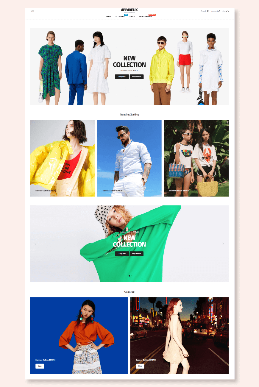 Tema Apparelix