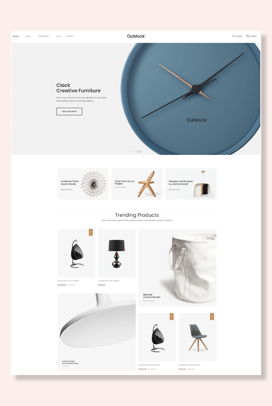 Outstock Shopify tema