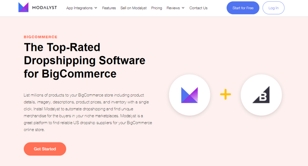 App dropshipping di BigCommerce Modalyst