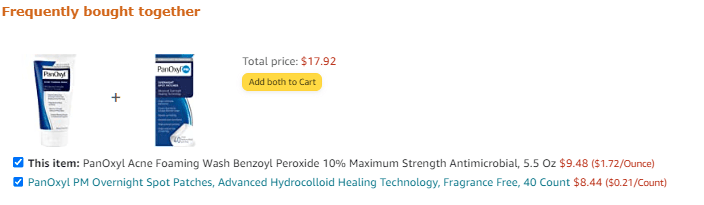 Amazon sering dibeli bersama