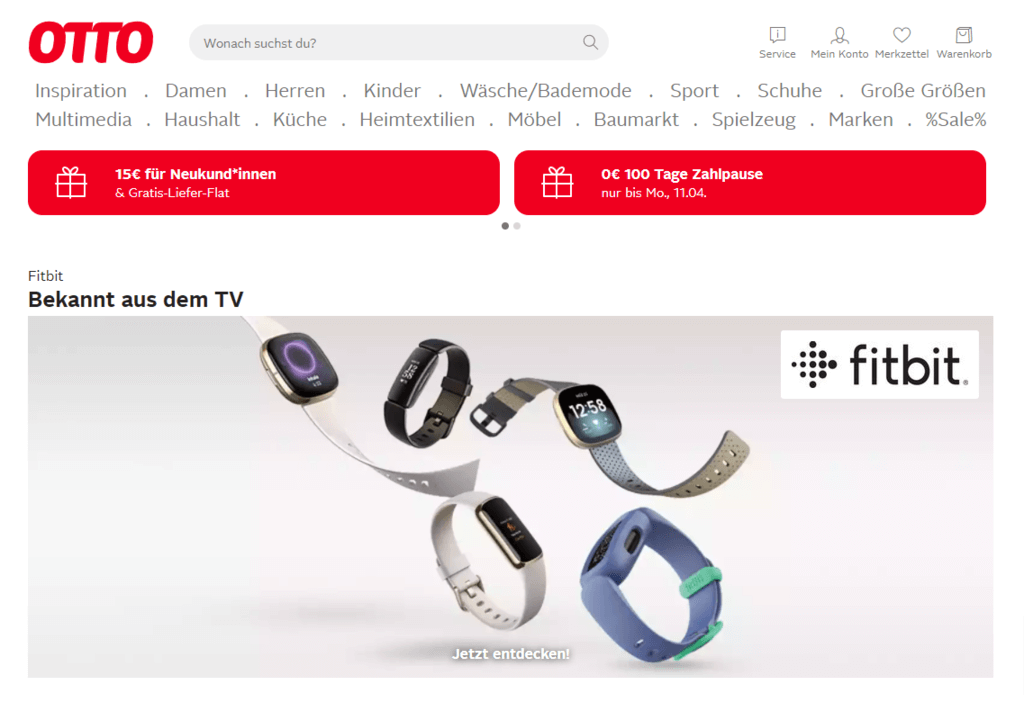 سوق OTTO عبر الإنترنت