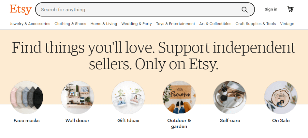 موقع Etsy