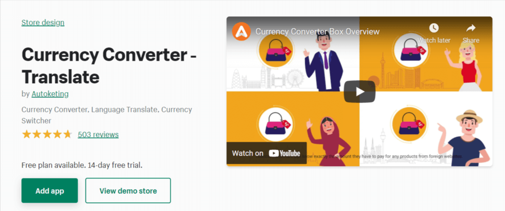 Conversion automatique de devises