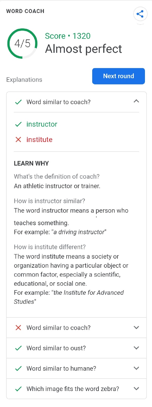 Pelatih Google Word: Cara Menyenangkan Untuk Belajar Bahasa Inggris 1 Google-word-coach-scorecard