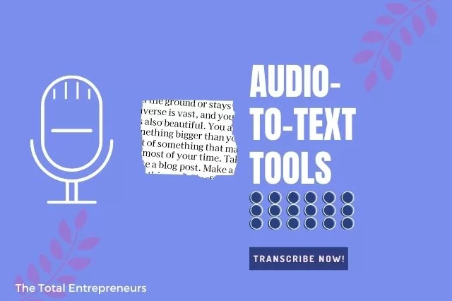 節省時間的最佳音頻到文本工具