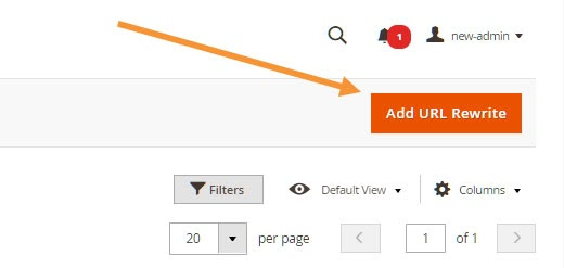 URL-Umschreibung hinzufügen