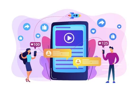 Wo können Videos für Marketingzwecke geteilt werden?