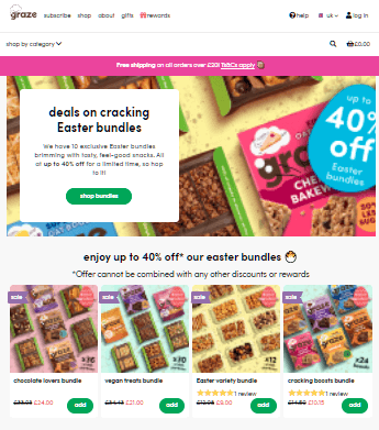 Glaze magasin voir UK