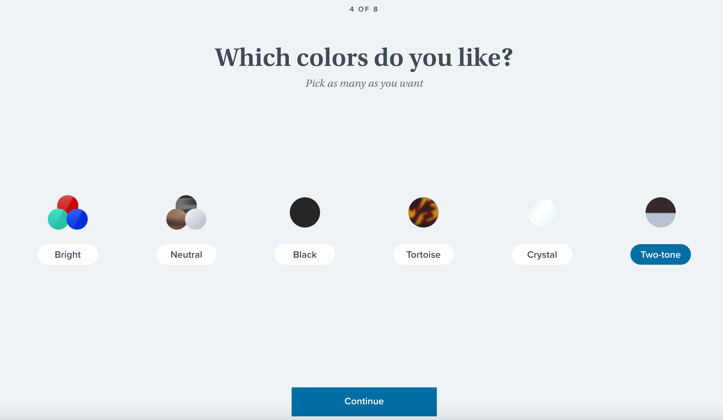 แบบทดสอบแนะนำสินค้า