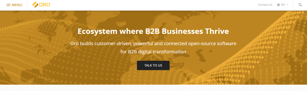 OroCommerceプラットフォーム