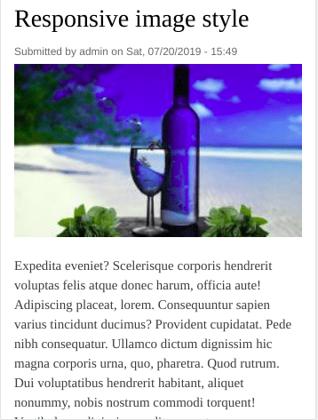 รูปแบบภาพที่ตอบสนอง