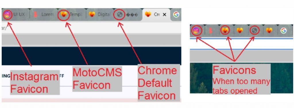 Фавиконы веб-дизайна