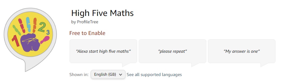 Financiamento do FEDER: ProfileTree - Alexa Voice Project 2
