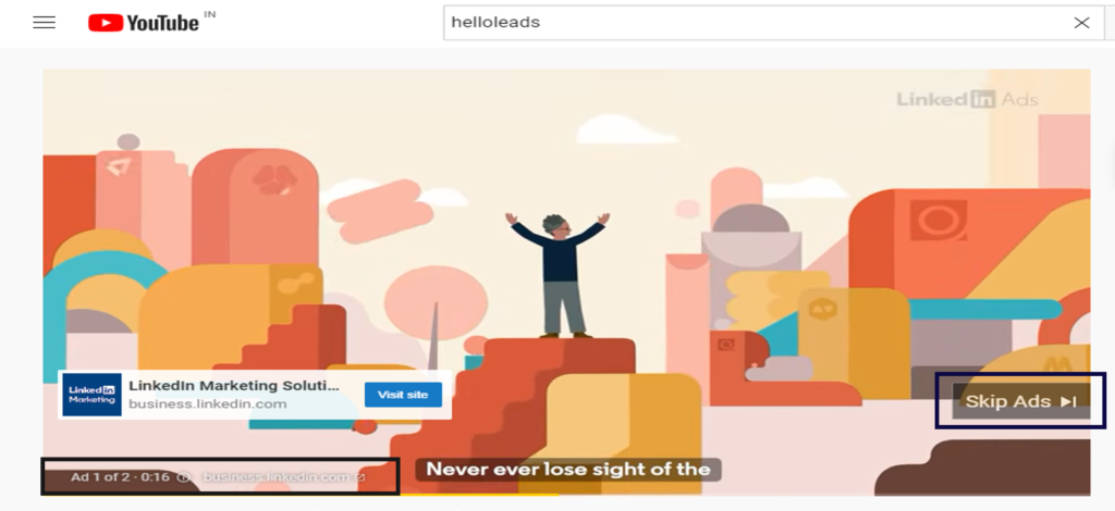 Объявления In-Stream с возможностью пропуска