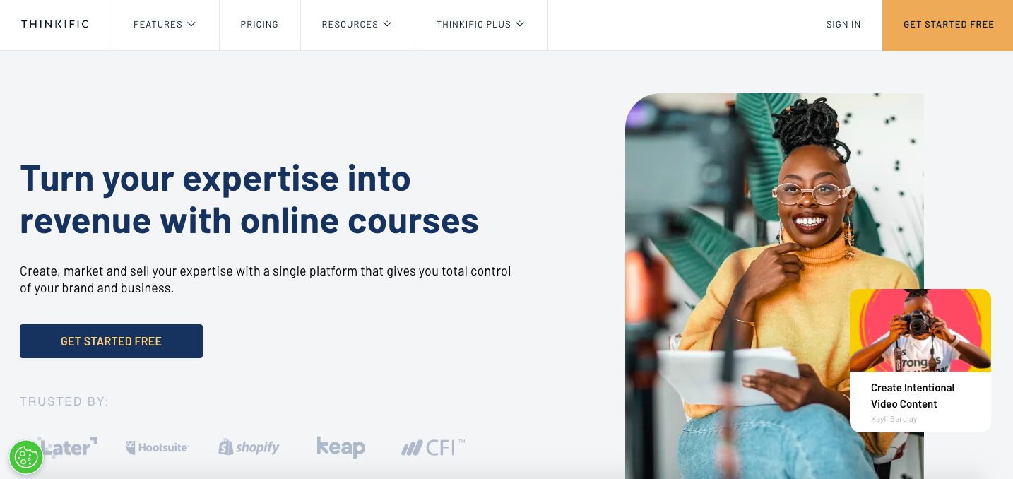 Meilleurs programmes d'affiliation pour les spécialistes du marketing | Thinkific.com