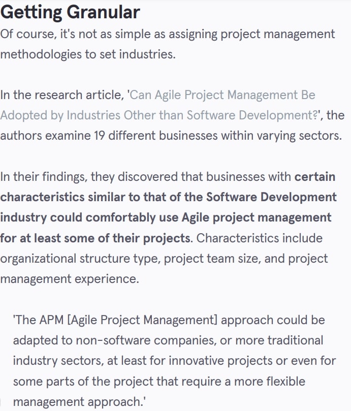첫 번째 애자일 블로그 예제 카피라이팅을 통해 브랜드의 어조를 표현하는 방법