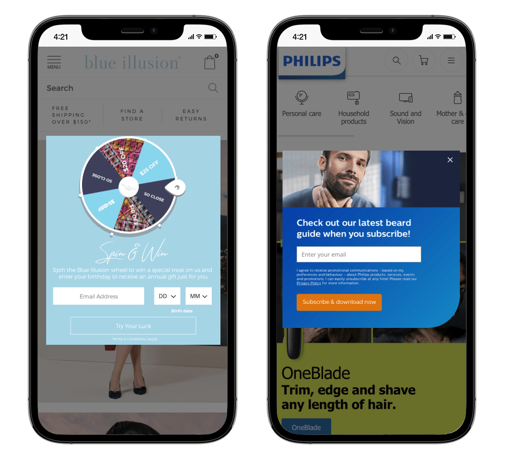 Blue Illusion & Gilette التقاط الرصاص