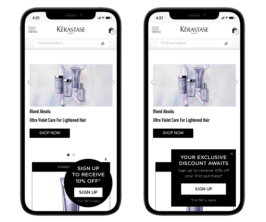شكل الرصاص Kerastase