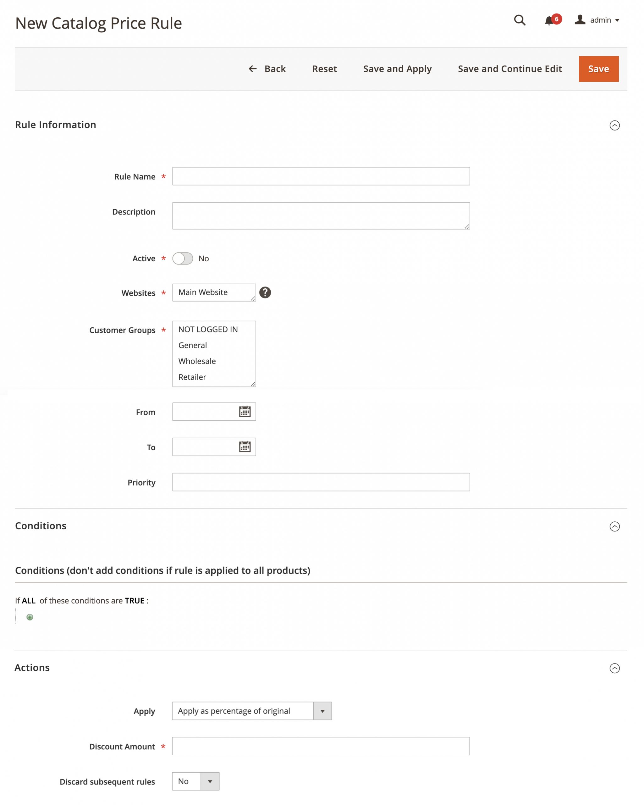 ส่วนขยายโปรโมชั่น magento 2