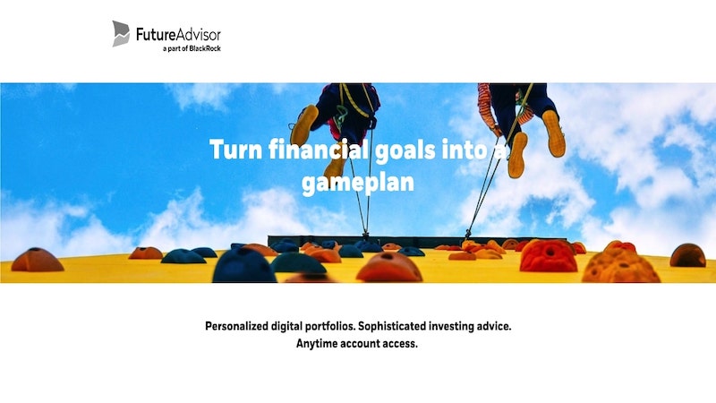 Pagina iniziale di FutureAdvisor