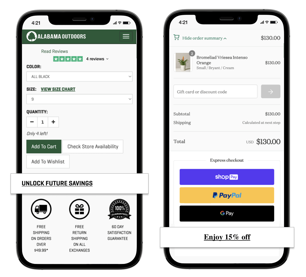 Captures d'écran Alabama Outdoors_The Sill