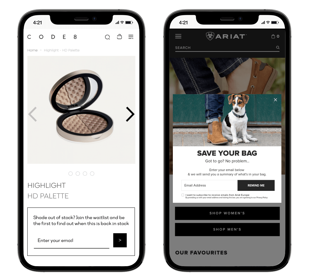 Capture de plomb Code 8 Ariat