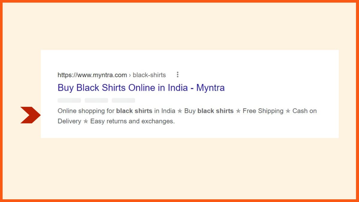 Siyah Gömlek Meta Açıklaması