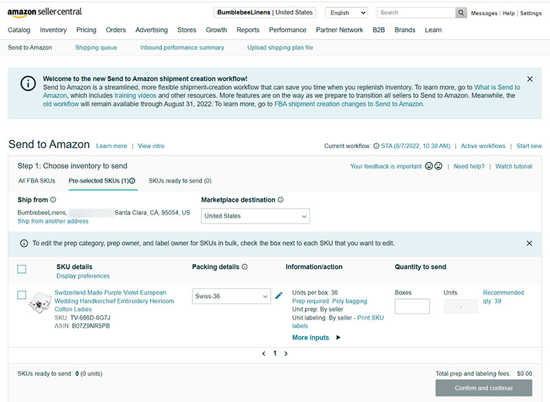 การจัดส่งของอเมซอน