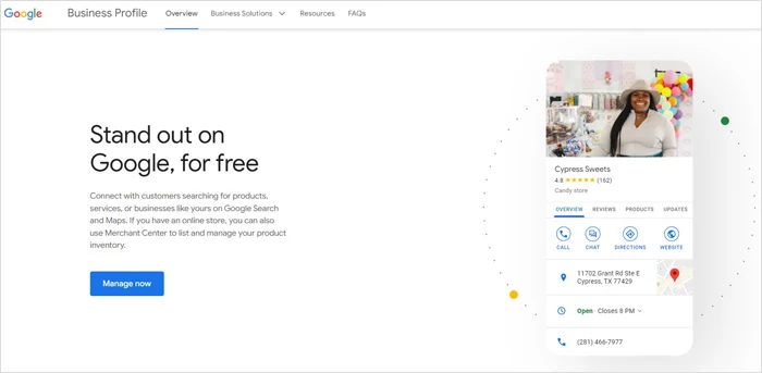 Qu'est-ce que le profil d'entreprise Google ?