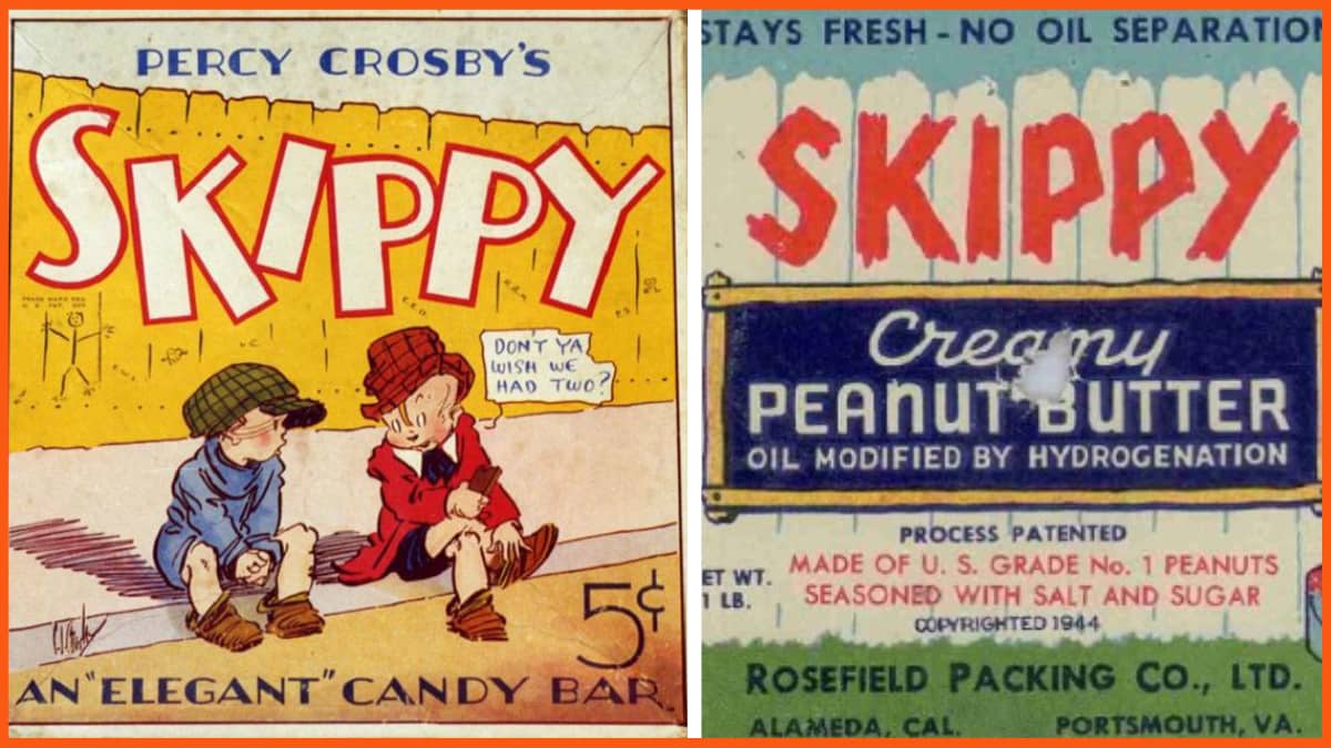 Skippy Comic vs Skippy Peanut Butter