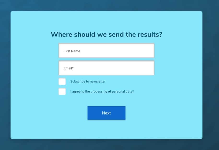 cara membuat lead magnet kuis baru - 06 email gate for a quiz lead magnet