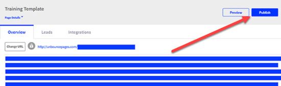 unbounce-pubblica-pagina