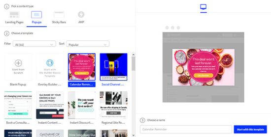 modelli-popup non rimbalzati